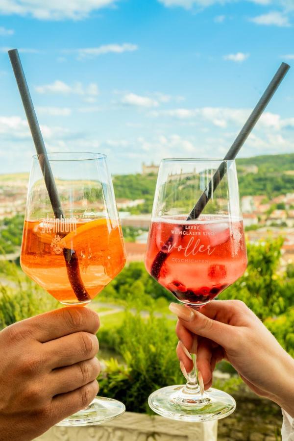 Schlosshotel Steinburg Wurzburg Bagian luar foto